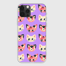 Чехол для iPhone 12 Pro Max с принтом Cat and Panda в Новосибирске, Силикон |  | animal | cat | cute | kitty | meow | pattern | pet | животное | кот | котенок | котики | мяу | паттерн