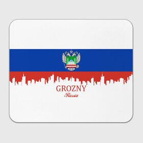 Коврик прямоугольный с принтом GROZNY (Грозный) в Новосибирске, натуральный каучук | размер 230 х 185 мм; запечатка лицевой стороны | chechnya | grozny | герб | город | грозный | кавказ | кавказец | кадыров | надпись | патриот | республика | северный | флаг | флага | цвета | чех | чечен | чеченец | чеченка | чеченская | чечня