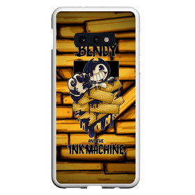 Чехол для Samsung S10E с принтом Bendy and the ink machine (26) в Новосибирске, Силикон | Область печати: задняя сторона чехла, без боковых панелей | bendy | bendy and the ink machine | game | horror | ink | machine | trend | video game