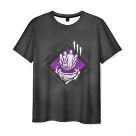 Мужская футболка 3D с принтом Barbecue & Chilli в Новосибирске, 100% полиэфир | прямой крой, круглый вырез горловины, длина до линии бедер | barbecue  chilli | dbd | dead by daylight | барбекю и чили | дбд