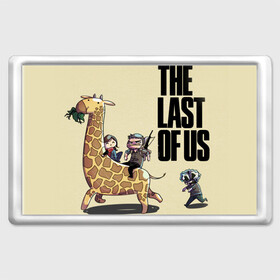 Магнит 45*70 с принтом The Last of Us_6 в Новосибирске, Пластик | Размер: 78*52 мм; Размер печати: 70*45 | the last of us | гриб | грибы | джоэл | кордицепс | пиратs | элли