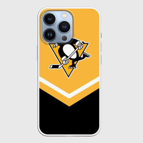 Чехол для iPhone 13 Pro с принтом Pittsburgh Penguins (Форма 1) в Новосибирске,  |  | питтсбург пингвинз