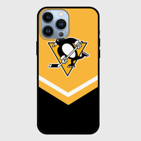 Чехол для iPhone 13 Pro Max с принтом Pittsburgh Penguins (Форма 1) в Новосибирске,  |  | питтсбург пингвинз