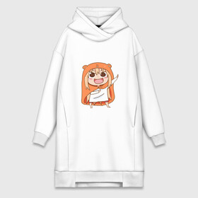 Платье-худи хлопок с принтом Umaru Chan в Новосибирске,  |  | anime | аниме | анимэ | умару