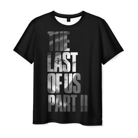 Мужская футболка 3D с принтом The Last of Us II в Новосибирске, 100% полиэфир | прямой крой, круглый вырез горловины, длина до линии бедер | the last of us | гриб | грибы | джоэл | кордицепс | пиратs | элли