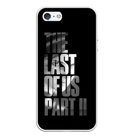 Чехол для iPhone 5/5S матовый с принтом The Last of Us II в Новосибирске, Силикон | Область печати: задняя сторона чехла, без боковых панелей | the last of us | гриб | грибы | джоэл | кордицепс | пиратs | элли