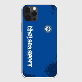 Чехол для iPhone 12 Pro Max с принтом CHELSEA SPORT в Новосибирске, Силикон |  | chelsea | fc | football | fotball club | sport | спорт | спортивные | униформа | фирменные цвета | фк | футбол | футбольный клуб | челси