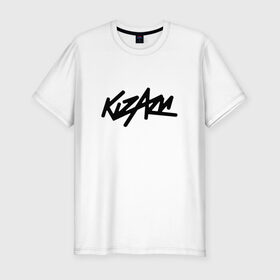 Мужская футболка премиум с принтом Kizaru в Новосибирске, 92% хлопок, 8% лайкра | приталенный силуэт, круглый вырез ворота, длина до линии бедра, короткий рукав | kizaru | rap | кизару | репер