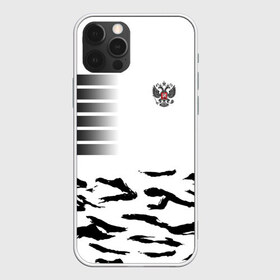 Чехол для iPhone 12 Pro Max с принтом Россия в Новосибирске, Силикон |  | rus | герб | двуглавый орел | россия | рф