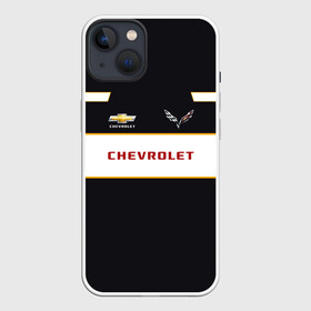 Чехол для iPhone 13 с принтом Chevrolet в Новосибирске,  |  | camaro | chevrole | chevrolet | chevy | corvette | cruz | general motors | impala | niva | viva | авто | автомобиль | знак | лого | машина | надпись | нива | тачка | шеви | шевроле | шевролет | эмблема