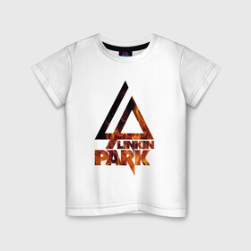 Детская футболка хлопок с принтом Linkin Park в Новосибирске, 100% хлопок | круглый вырез горловины, полуприлегающий силуэт, длина до линии бедер | bennington | chester | linkin park | альтернативный | беннингтон | группа | ленкин | линкин | майк | метал | музыкант | ню | нюметал | парк | певец | рок | рэп | честер | электроник