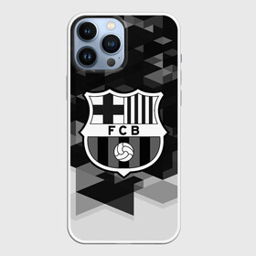 Чехол для iPhone 13 Pro Max с принтом FC Barcelona sport geometry в Новосибирске,  |  | Тематика изображения на принте: abstraction | barcelona | championship | fc | football | footer | polygon | soccer | socker | sport | абстракция | одежда | спорт | спортивный | униформа | футбол | футбольный клуб | чемпионат