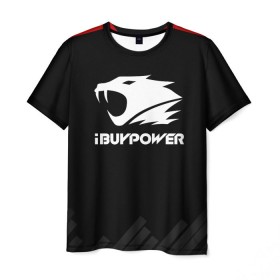 Мужская футболка 3D с принтом iBuyPower | The Form в Новосибирске, 100% полиэфир | прямой крой, круглый вырез горловины, длина до линии бедер | 0x000000123 | csgo | ibuypower | ксго