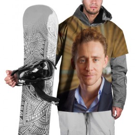 Накидка на куртку 3D с принтом Томми в Новосибирске, 100% полиэстер |  | tom hiddleston | том хиддлстон