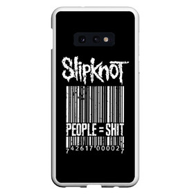 Чехол для Samsung S10E с принтом Slipknot People в Новосибирске, Силикон | Область печати: задняя сторона чехла, без боковых панелей | alternative | iowa | metal | nu | slipknot | slipnot | taylor | метал | слипкнот | слипнот