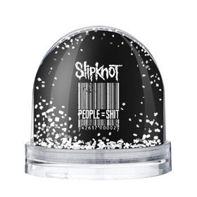 Водяной шар с принтом Slipknot People в Новосибирске, Пластик | Изображение внутри шара печатается на глянцевой фотобумаге с двух сторон | alternative | iowa | metal | nu | slipknot | slipnot | taylor | метал | слипкнот | слипнот