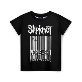 Детская футболка 3D с принтом Slipknot People в Новосибирске, 100% гипоаллергенный полиэфир | прямой крой, круглый вырез горловины, длина до линии бедер, чуть спущенное плечо, ткань немного тянется | Тематика изображения на принте: alternative | iowa | metal | nu | slipknot | slipnot | taylor | метал | слипкнот | слипнот