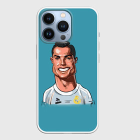 Чехол для iPhone 13 Pro с принтом КариРоналдо в Новосибирске,  |  | real madrid