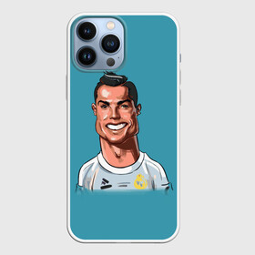 Чехол для iPhone 13 Pro Max с принтом КариРоналдо в Новосибирске,  |  | real madrid