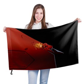 Флаг 3D с принтом Asuka Langley Soryu в Новосибирске, 100% полиэстер | плотность ткани — 95 г/м2, размер — 67 х 109 см. Принт наносится с одной стороны | gehirn | nerv | аска | второе | дитя | ева | евангелион | лэнгли | пилот | сорью