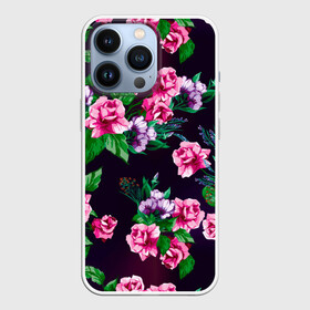 Чехол для iPhone 13 Pro с принтом Розы в Новосибирске,  |  | rose | роза | цветы