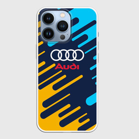 Чехол для iPhone 13 Pro с принтом AUDI. в Новосибирске,  |  | abstraction | audi | auto | sport | абстракция | авто | автомобиль | автомобильные | ауди | бренд | логотип | марка | машины | спорт