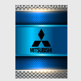 Скетчбук с принтом MITSUBISHI sport collection в Новосибирске, 100% бумага
 | 48 листов, плотность листов — 100 г/м2, плотность картонной обложки — 250 г/м2. Листы скреплены сверху удобной пружинной спиралью | auto | automobile | car | carbon | machine | mitsubishi | motor | motor car | sport car | автомашина | бренд | легковой автомобиль | марка | спортивный автомобиль | тачка