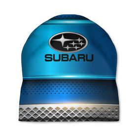 Шапка 3D с принтом SUBARU sport collection в Новосибирске, 100% полиэстер | универсальный размер, печать по всей поверхности изделия | auto | automobile | car | carbon | machine | motor | motor car | sport car | subaru | автомашина | бренд | легковой автомобиль | марка | спортивный автомобиль | тачка