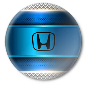Значок с принтом Honda sport collection в Новосибирске,  металл | круглая форма, металлическая застежка в виде булавки | auto | automobile | car | carbon | honda | machine | motor | motor car | sport car | автомашина | бренд | легковой автомобиль | марка | спортивный автомобиль | тачка | хонда