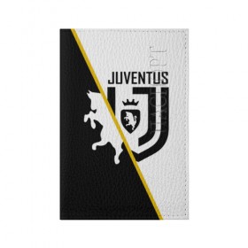 Обложка для паспорта матовая кожа с принтом JUVENTUS FOOTBALL POINT в Новосибирске, натуральная матовая кожа | размер 19,3 х 13,7 см; прозрачные пластиковые крепления | Тематика изображения на принте: cr7 | juve | juventus | ronaldo | роналдо | спорт | футбол | ювентус