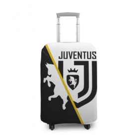 Чехол для чемодана 3D с принтом JUVENTUS FOOTBALL POINT в Новосибирске, 86% полиэфир, 14% спандекс | двустороннее нанесение принта, прорези для ручек и колес | cr7 | juve | juventus | ronaldo | роналдо | спорт | футбол | ювентус