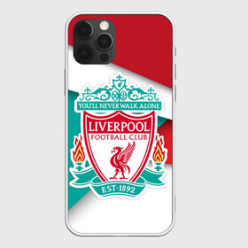 Чехол для iPhone 12 Pro Max с принтом Ливерпуль формы в Новосибирске, Силикон |  | fc liverpool | football | liverpool | soccer | ливер | ливерпуль | лига чемпионов | фк ливерпуль | футбол