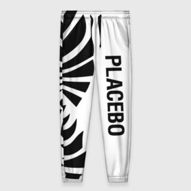 Женские брюки 3D с принтом Placebo в Новосибирске, полиэстер 100% | прямой крой, два кармана без застежек по бокам, с мягкой трикотажной резинкой на поясе и по низу штанин. В поясе для дополнительного комфорта — широкие завязки | placebo | альтернативный | инди | индирок | плацебо | рок