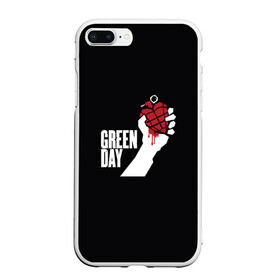 Чехол для iPhone 7Plus/8 Plus матовый с принтом Green Day в Новосибирске, Силикон | Область печати: задняя сторона чехла, без боковых панелей | american idiot