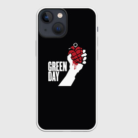 Чехол для iPhone 13 mini с принтом Green Day в Новосибирске,  |  | american idiot