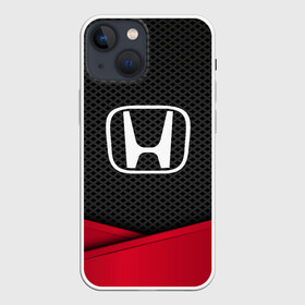 Чехол для iPhone 13 mini с принтом HONDA в Новосибирске,  |  | auto | automobile | car | carbon | honda | machine | motor | motor car | sport car | автомашина | бренд | легковой автомобиль | марка | спортивный автомобиль | тачка | хонда