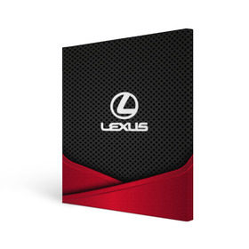 Холст квадратный с принтом LEXUS в Новосибирске, 100% ПВХ |  | auto | automobile | car | carbon | lexus | machine | motor | motor car | sport car | автомашина | бренд | легковой автомобиль | лексус | марка | спортивный автомобиль | тачка