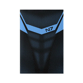 Обложка для паспорта матовая кожа с принтом Mass Effect N7 в Новосибирске, натуральная матовая кожа | размер 19,3 х 13,7 см; прозрачные пластиковые крепления | andromed | effect | n7 | альянс | ефект | игра | компьютерная | мас | масс | н7 | онлайн | программа | профессиональный военный код | сокрушитель n7 | фурия n7