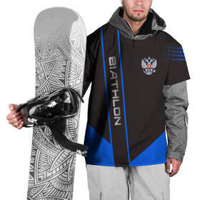 Накидка на куртку 3D с принтом BIATHLON в Новосибирске, 100% полиэстер |  | biathlon | sport | беатлон | беотлон | биатлон | биотлон | борьба | винтовка | линии | лыжи | надпись | полосы | россии | россия | рф | сборная | символ | состязание | спорт | стрельба | флаг