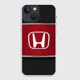 Чехол для iPhone 13 mini с принтом HONDA SPORT в Новосибирске,  |  | auto | automobile | car | carbon | honda | machine | motor | motor car | sport car | автомашина | бренд | легковой автомобиль | марка | спортивный автомобиль | тачка