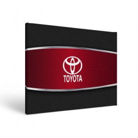 Холст прямоугольный с принтом TOYOTA SPORT в Новосибирске, 100% ПВХ |  | auto | automobile | car | carbon | machine | motor | motor car | sport car | toyota | автомашина | бренд | легковой автомобиль | марка | спортивный автомобиль | тачка