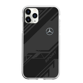 Чехол для iPhone 11 Pro матовый с принтом MERCEDES SPORT в Новосибирске, Силикон |  | amg | auto | mercedes | sport | авто | автомобиль | автомобильные | амг | бренд | марка | машины | мерседес | спорт