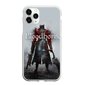 Чехол для iPhone 11 Pro матовый с принтом Bloodborne в Новосибирске, Силикон |  | bb | fromsoftware | vicar amelia | амелия | бладборн | викарий | души | охотники | пиратs | порождение крови | руны