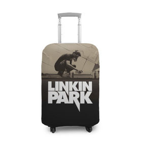 Чехол для чемодана 3D с принтом Linkin Park Meteora в Новосибирске, 86% полиэфир, 14% спандекс | двустороннее нанесение принта, прорези для ручек и колес | benington | bennington | chester | hybrid | linkin | linking | meteora | mike | park | shinoda | theory | бенингтон | беннингтон | линкин | линкинг | майк | метеора | парк | рок | честер | шинода