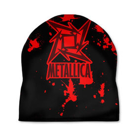 Шапка 3D с принтом Metallica в Новосибирске, 100% полиэстер | универсальный размер, печать по всей поверхности изделия | m | metallica | группа | джеймс хэтфилд | кирк хэмметт | ларс ульрих | метал | металика | металлика | миталика | музыка | роберт трухильо | рок | трэш | трэшметал | хард | хардрок | хеви | хевиметал