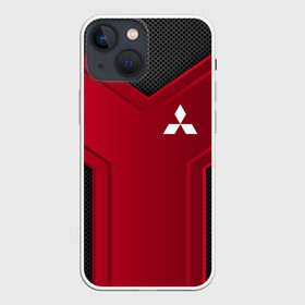 Чехол для iPhone 13 mini с принтом mitsubishi sport в Новосибирске,  |  | auto | automobile | car | carbon | machine | mitsubishi | motor | motor car | sport car | автомашина | бренд | легковой автомобиль | марка | спортивный автомобиль | тачка