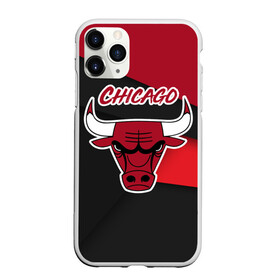 Чехол для iPhone 11 Pro матовый с принтом Чикаго в Новосибирске, Силикон |  | chicago bulls | nba | баскетбол | нба | спорт | чикаго