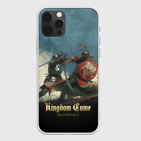 Чехол для iPhone 12 Pro с принтом Kingdom fight в Новосибирске, силикон | область печати: задняя сторона чехла, без боковых панелей | deliverance | kingdom come | kingdom come deliverance | knight | кингдам кам | король | рыцарь | средневековье | средние века