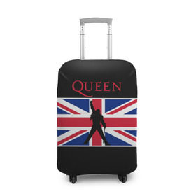 Чехол для чемодана 3D с принтом Queen в Новосибирске, 86% полиэфир, 14% спандекс | двустороннее нанесение принта, прорези для ручек и колес | paul rodgers | queen | джон дикон | квин | меркури | меркьюри | мэркури | рок группа | тейлор | фредди | фреди