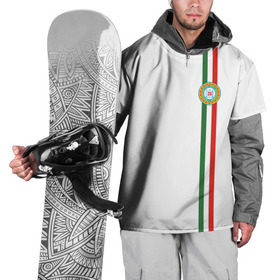 Накидка на куртку 3D с принтом Чеченская республика в Новосибирске, 100% полиэстер |  | Тематика изображения на принте: grozny | герб | грозный | патриот | северный кавказ | флага | цвета